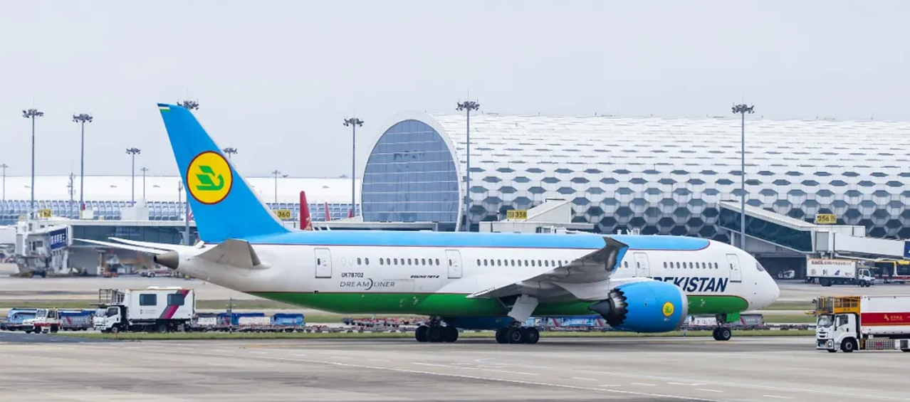 Shenzhen hat nun eine Direktflugverbindung nach Zentralasien